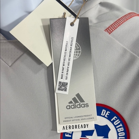Adidas Men's Gray Chile National Team Jersey Size Medium - Picture 8 of 10